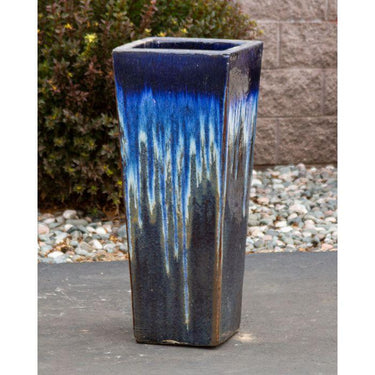 Luna FNT3109 Ceramic Vase Complete Fountain Kit Vase Fountain Blue Thumb
